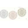 Ubrus 84x84 DCel Festive Mood White neo - Duni - Ubrusy, šerpy, prostírky - Neomyvatelný ubrus Duni - Ubrusy, šerpy, prostírky - Neomyvatelný ubrus