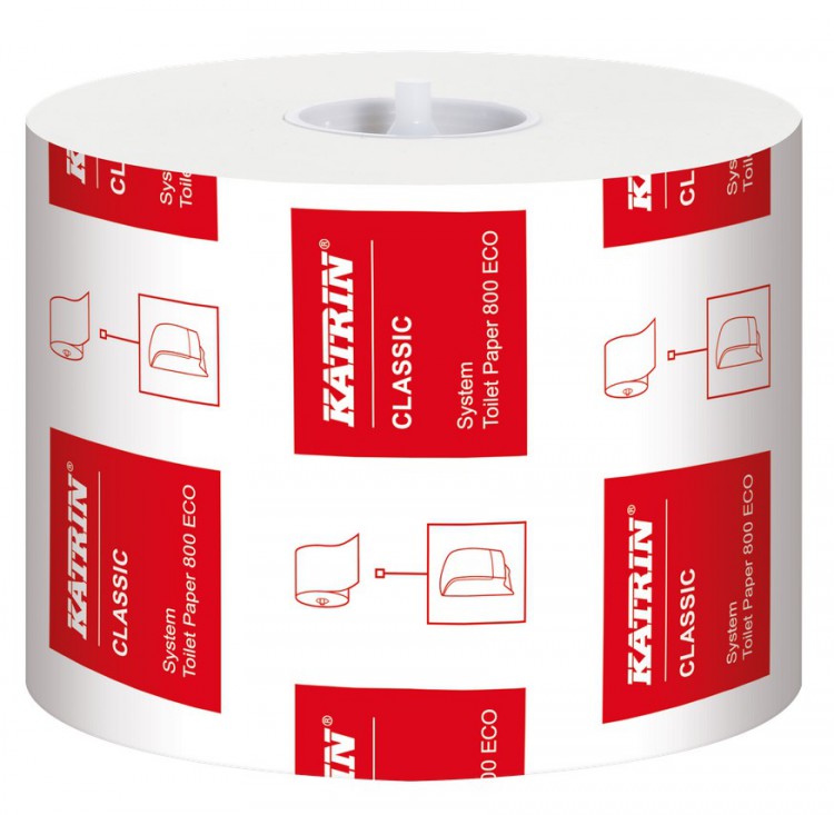 TP Katrin Classic System Toilet Eco | Papírové a hygienické výrobky - Toaletní papíry - Vícevrstvý
