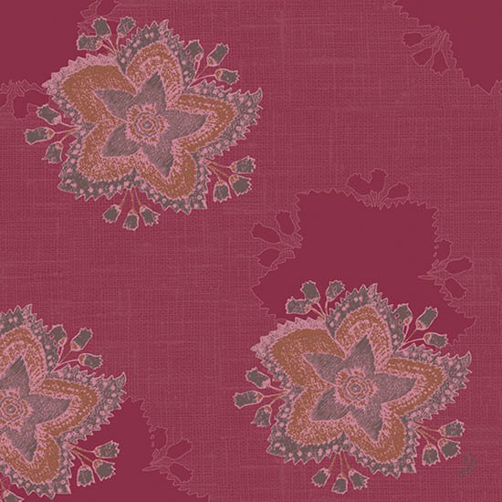 Ubrousek 40x40 DNL Leela Bordo 50ks | Duni - Ubrousky, kapsy na příbory - Dunilin 40x40 Ubrousek 40x40 DNL Leela Bordo 50ks | Duni - Ubrousky, kapsy na příbory - Dunilin 40x40