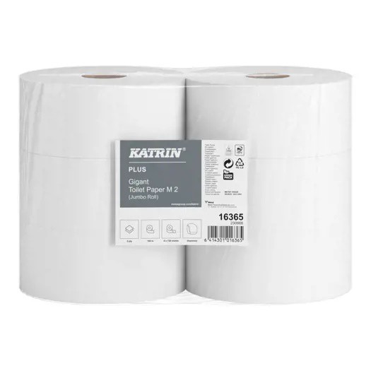 TP Jumbo 2vr. 230mm celulóza Katrin | Papírové a hygienické výrobky - Toaletní papíry - Vícevrstvý