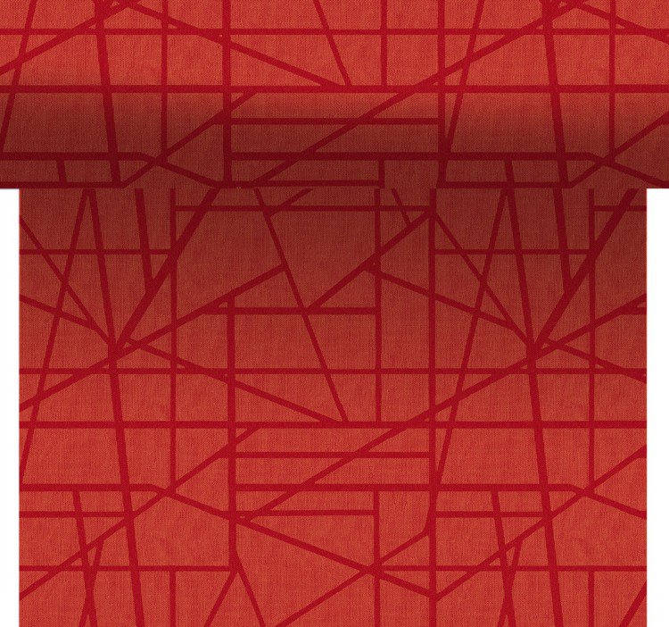Téte-a-Téte 0,4x24m Maze Mandarin | Duni - Ubrusy, šerpy, prostírky - Šerpy Téte-a-Téte 0,4x24m Maze Mandarin | Duni - Ubrusy, šerpy, prostírky - Šerpy