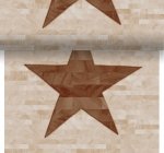 Téte-a-Téte 0,4x24m Wood Star | Duni - Ubrusy, šerpy, prostírky - Šerpy