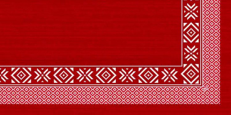 Ubrus 84x84 DCel Winter Feeling Red neo. | Duni - Ubrusy, šerpy, prostírky - Neomyvatelný ubrus Ubrus 84x84 DCel Winter Feeling Red neo. | Duni - Ubrusy, šerpy, prostírky - Neomyvatelný ubrus