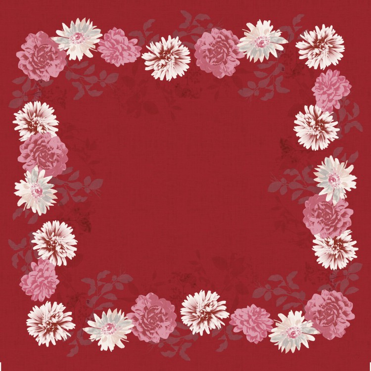 Ubrus 84x84 DSilk Autumn Floral omyvate | Duni - Ubrusy, šerpy, prostírky - Omyvatelný ubrus Ubrus 84x84 DSilk Autumn Floral omyvate | Duni - Ubrusy, šerpy, prostírky - Omyvatelný ubrus