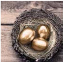 Ubrousek 33x33 3V Golden Eggs 20ks | Duni - Ubrousky, kapsy na příbory - 3 vrstvé ubrousky