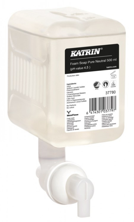 Katrin pěnové mýdlo Pure Neutral 500ml | Katrin - Zásobníky/náplně