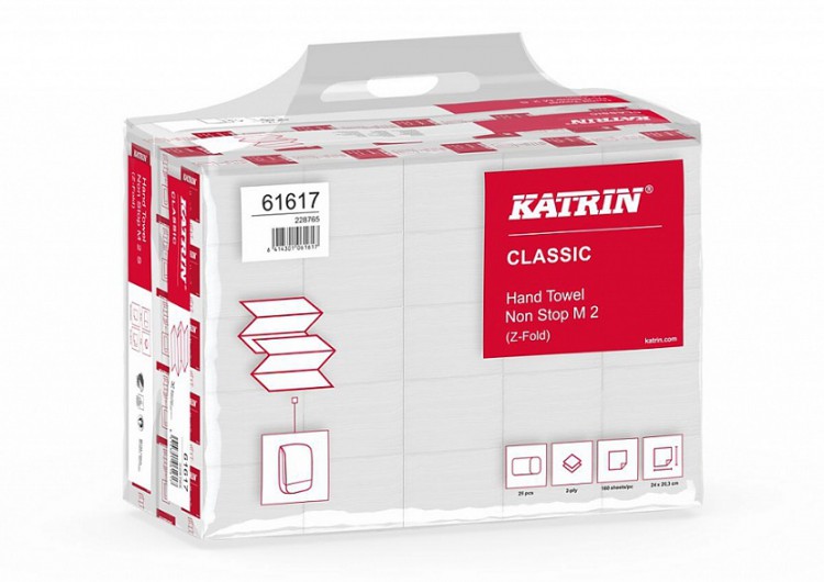 Pap. ručníky Katrin Non Stop 24x20,3cm 4 | Papírové a hygienické výrobky - Utěrky a ručníky